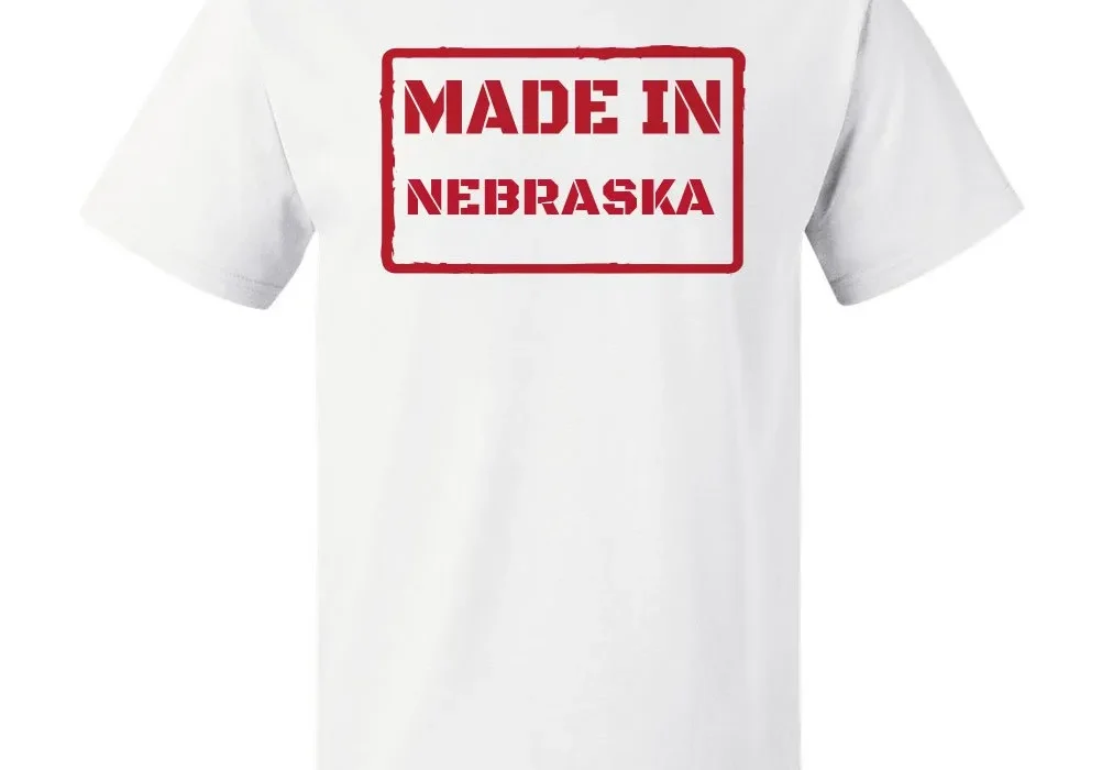 T-Shirts Made In Nebraska