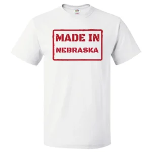 T-shirts made in Nebraska